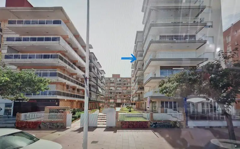 Exterior view of Flat for sale in Gandia  with Parquet flooring, Terrace and Furnished