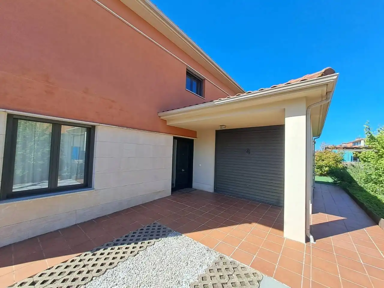 Exterior view of Houses for sale in Cardeñajimeno  with Heating, Private garden and Parquet flooring