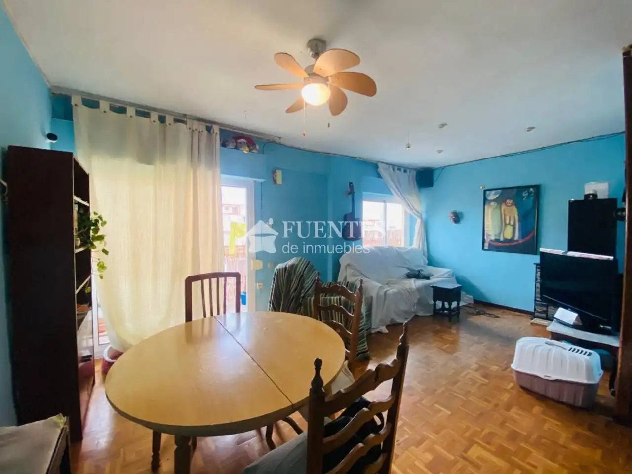 Schlafzimmer von Wohnung zum Verkauf in Alicante / Alacant mit Parkett und Terrasse