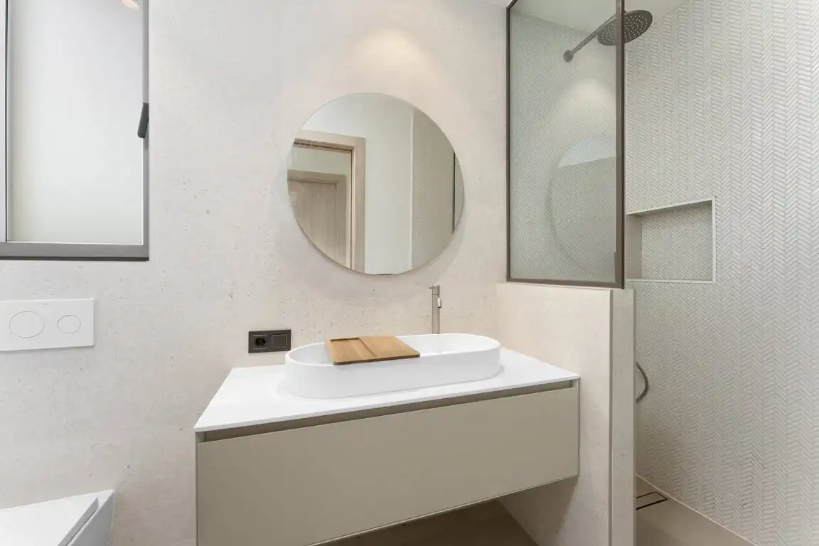 Baño de Casa o chalet en venta en Jávea / Xàbia con Aire acondicionado, Jardín privado y Terraza
