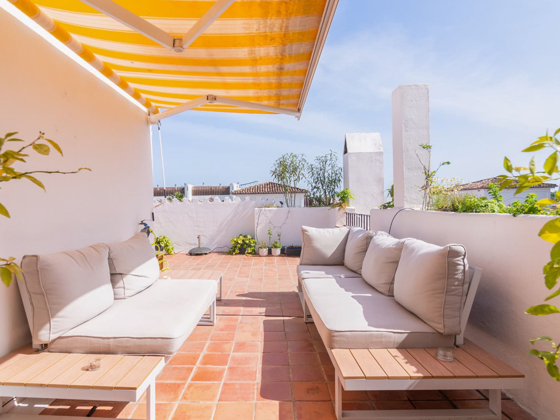 Terrace of Attic for sale in Estepona  with Air Conditioner, Terrace and Swimming Pool