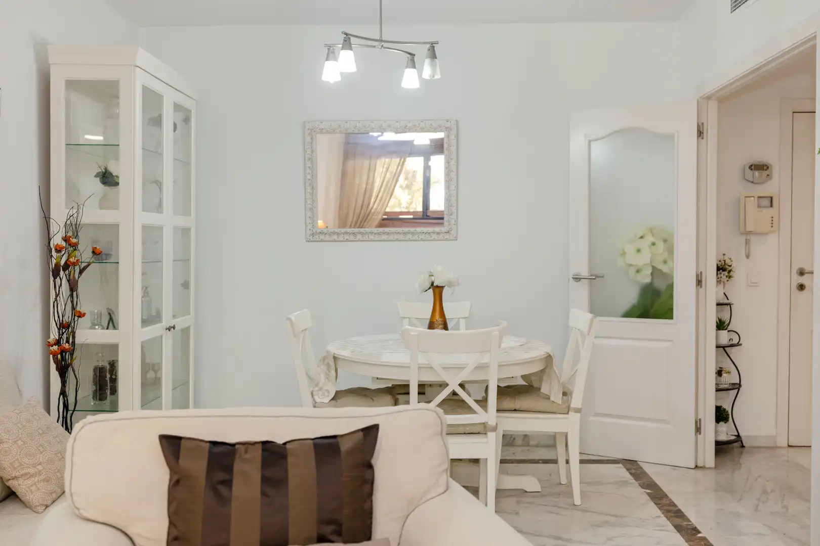 Dining room of Flat for sale in Marbella  with Air Conditioner, Heating and Terrace
