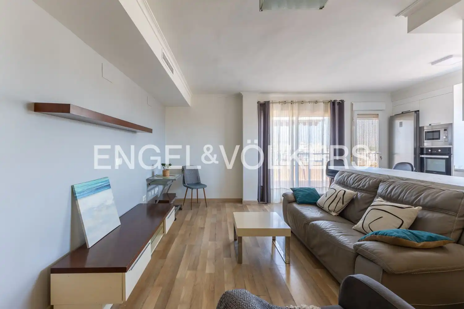 Living room of Attic for rent in Sagunto / Sagunt  with Air Conditioner, Heating and Terrace