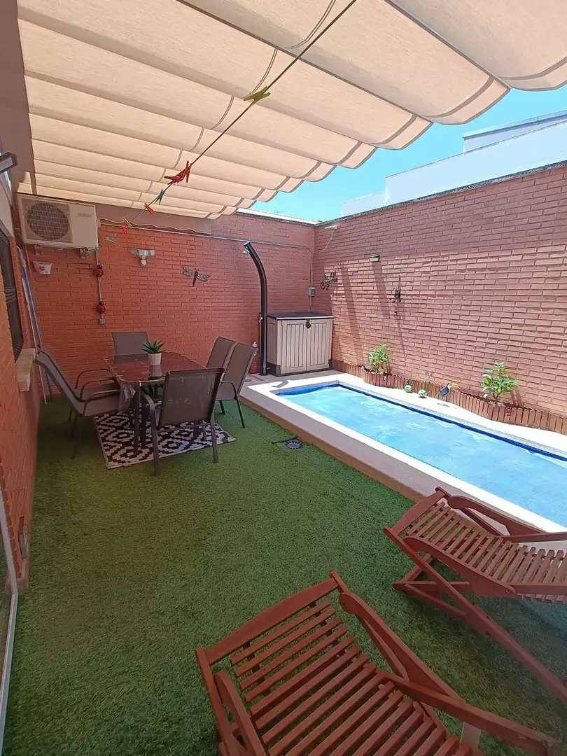 Terraza de Casa o chalet en venta en Ciudad Real con Aire acondicionado, Calefacción y Jardín privado