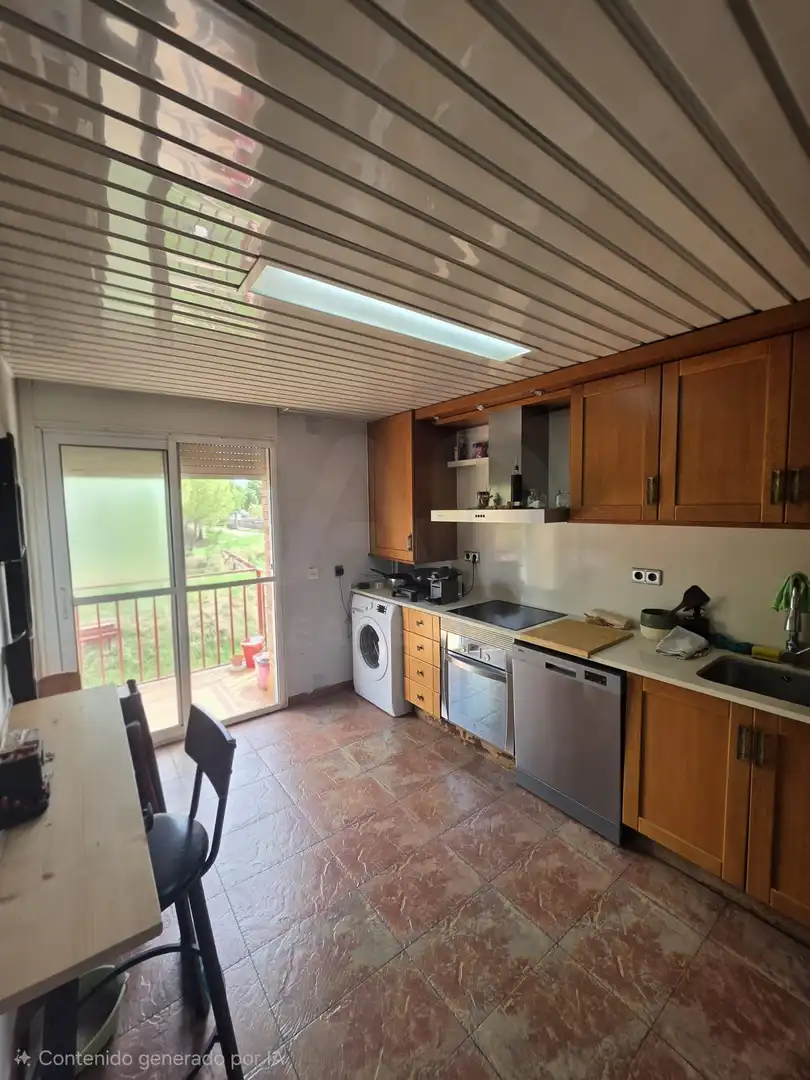 Kitchen of Duplexes for sale in Sant Joan de Vilatorrada  with Air Conditioner and Terrace