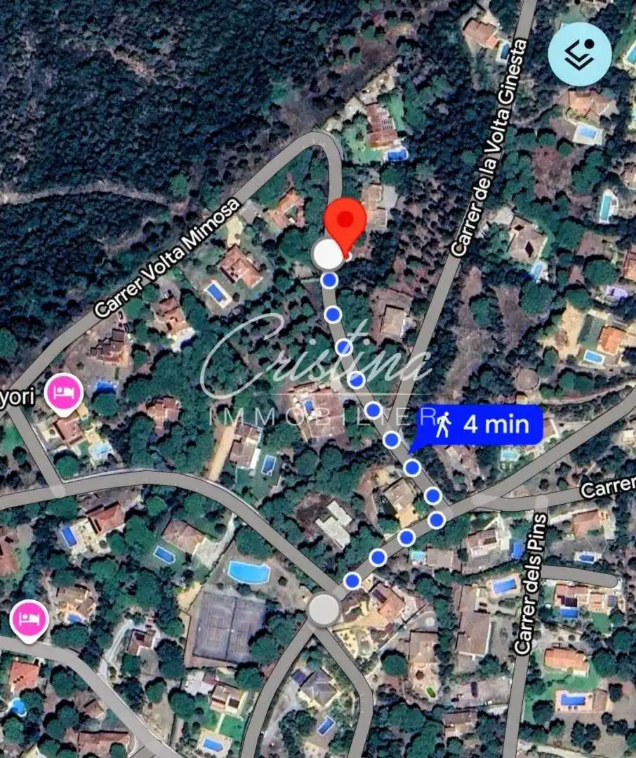 Vista exterior de Casa o chalet en venta en Santa Cristina d'Aro con Calefacción, Jardín privado y Terraza