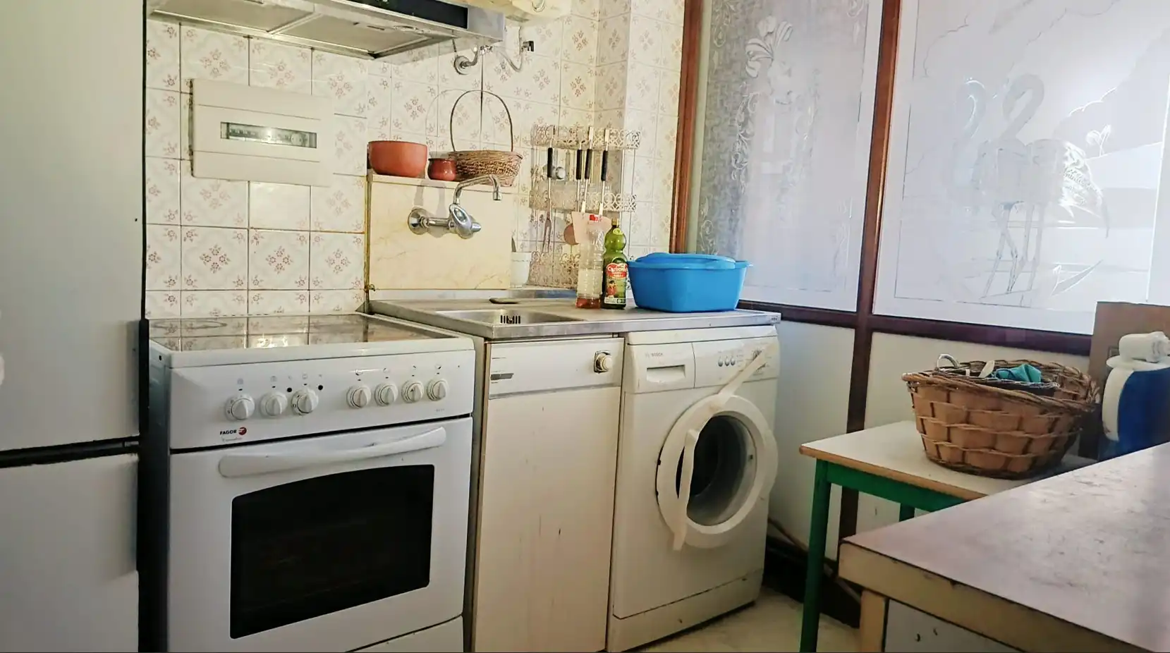 Kitchen of Flat for sale in Bilbao   with Heating