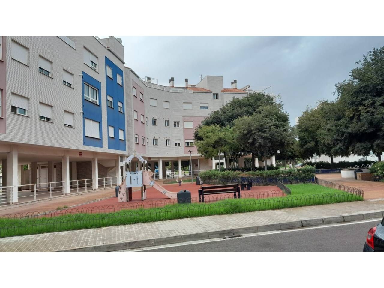 Exterior view of Flat for sale in Castellón de la Plana / Castelló de la Plana  with Air Conditioner, Storage room and Furnished