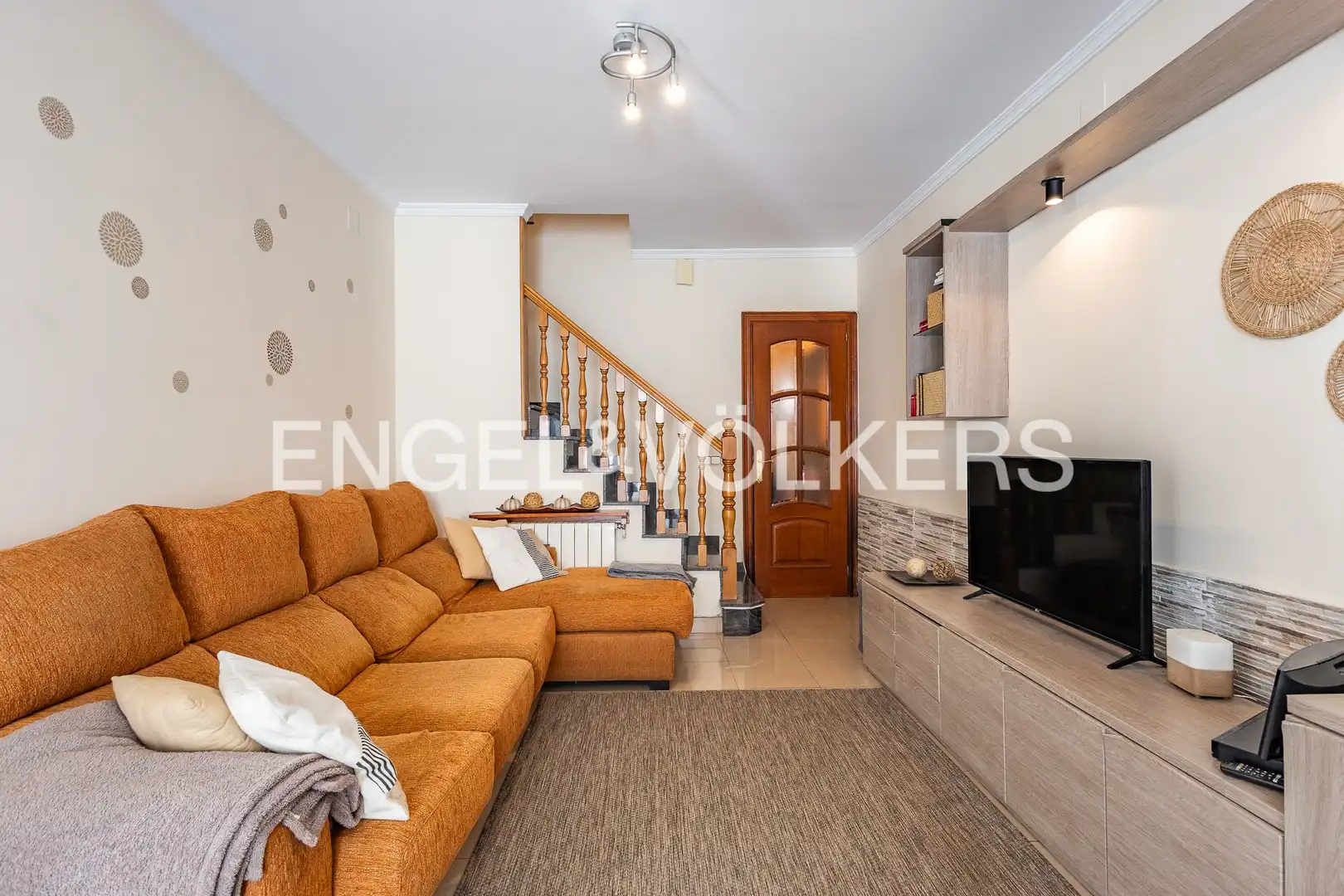 Living room of Detached homes for sale in Sabadell  with Air Conditioner, Heating and Terrace