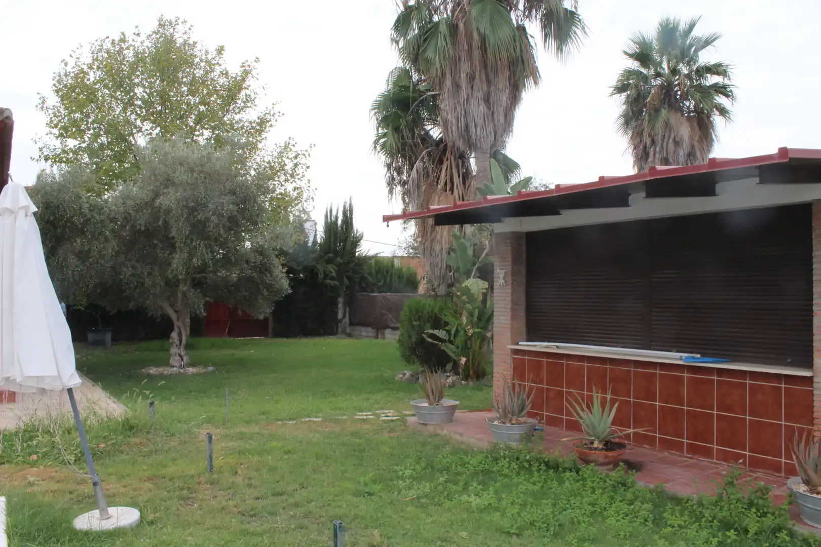 Jardín de Casa o chalet en venta en Villaverde del Río con Aire acondicionado, Jardín privado y Trastero