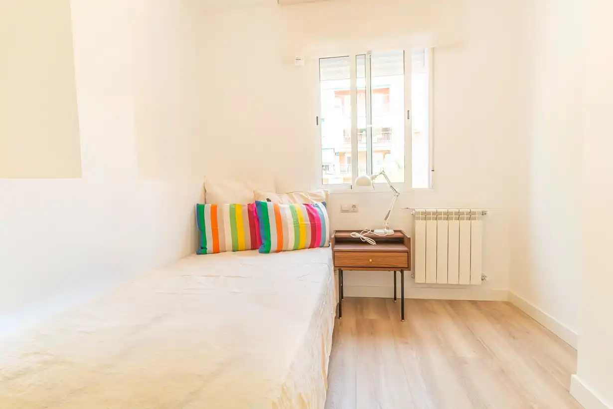 Schlafzimmer von Wohnung zum Verkauf in Madrid mit Klimaanlage, Heizung und Terrasse