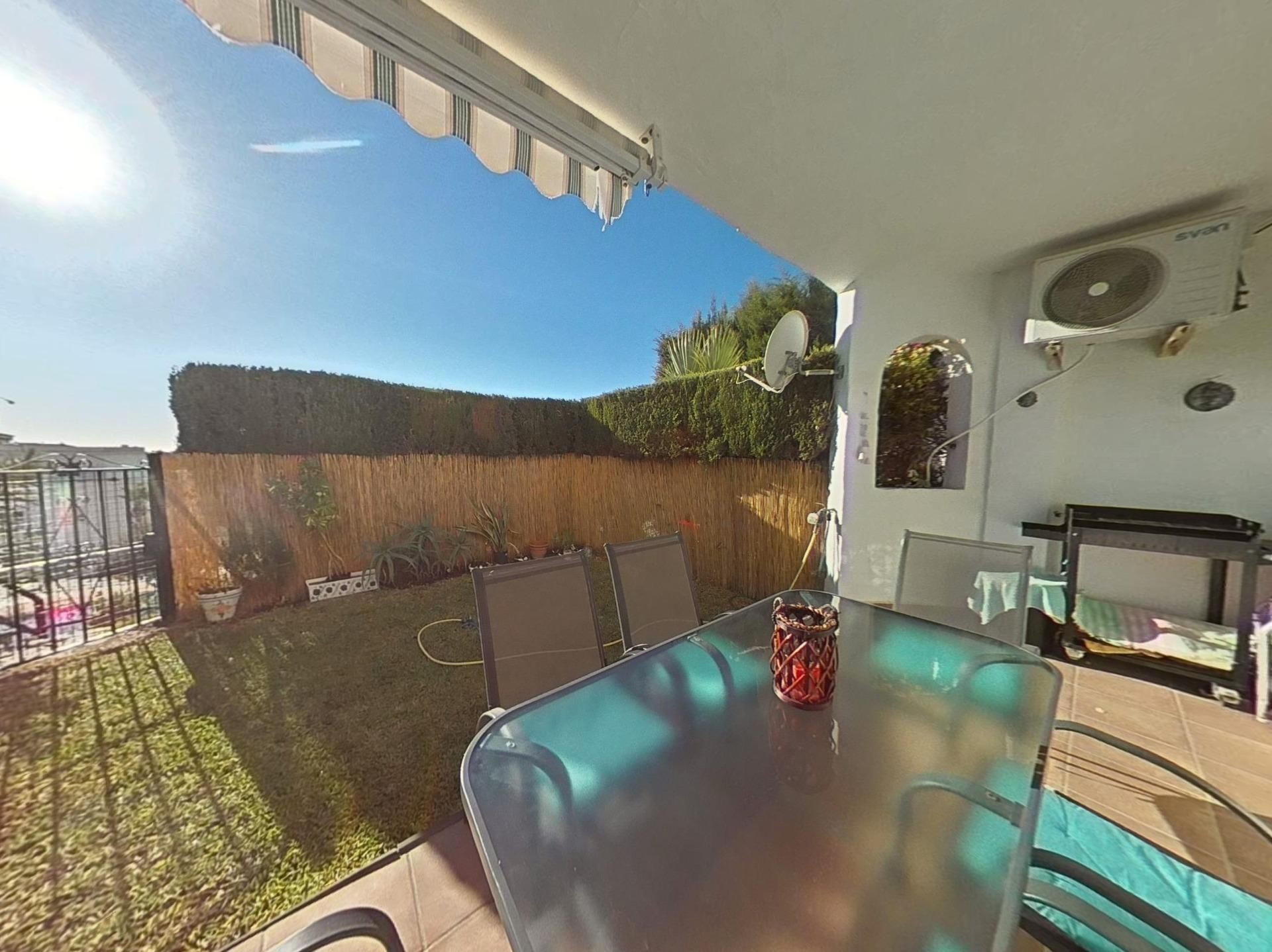 Jardín de Piso en venta en Mijas con Aire acondicionado, Jardín privado y Amueblado