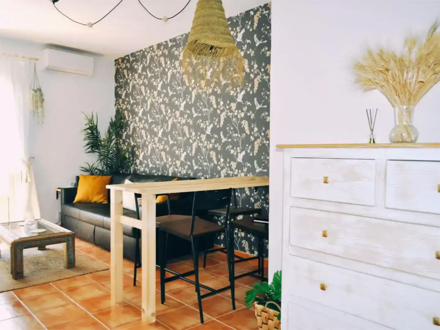 Dining room of Flat for sale in El Bosque  with Air Conditioner and Balcony