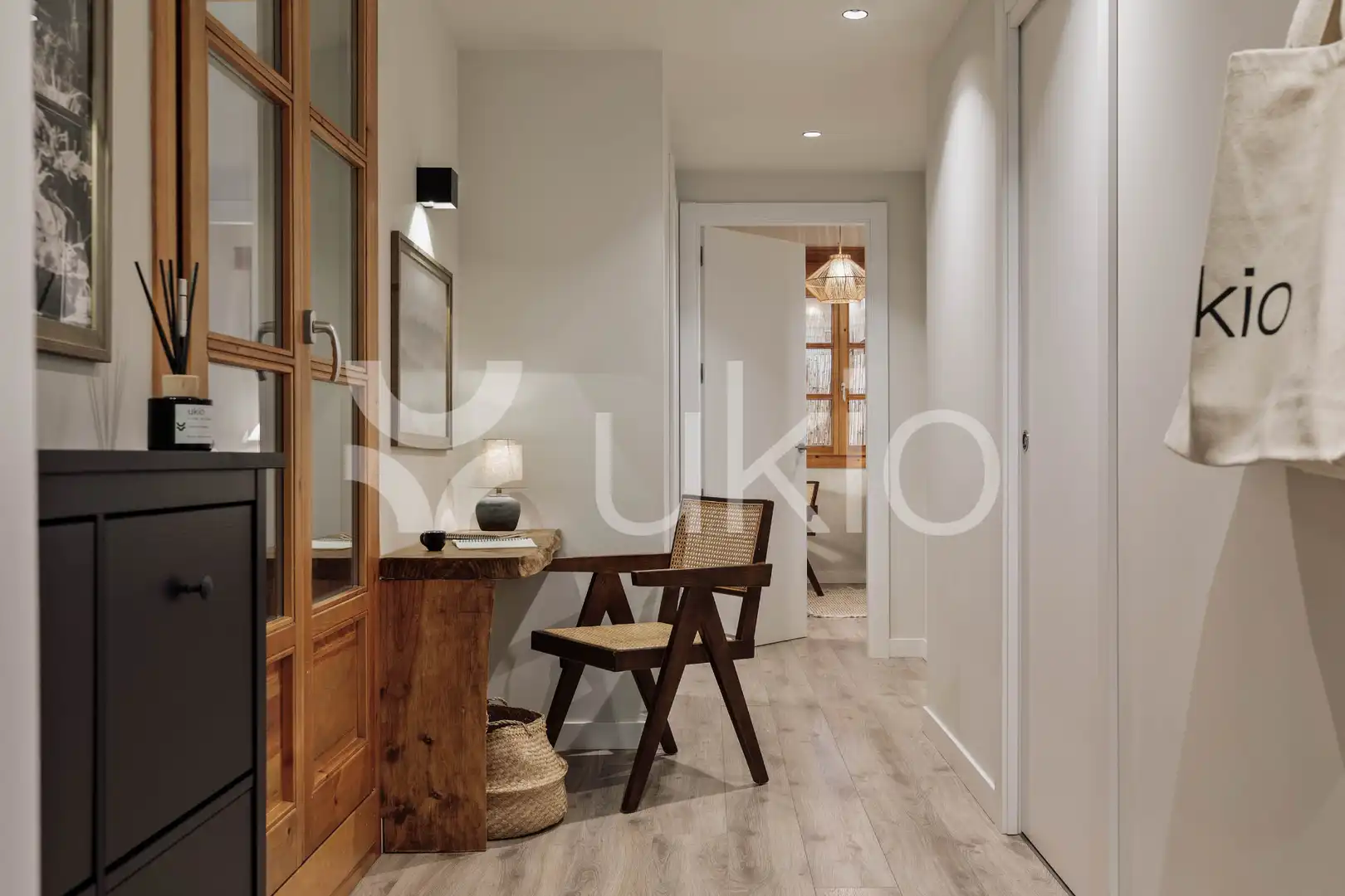 Dormitori de Apartament de lloguer en Barcelona amb Aire condicionat, Calefacció i Terrassa
