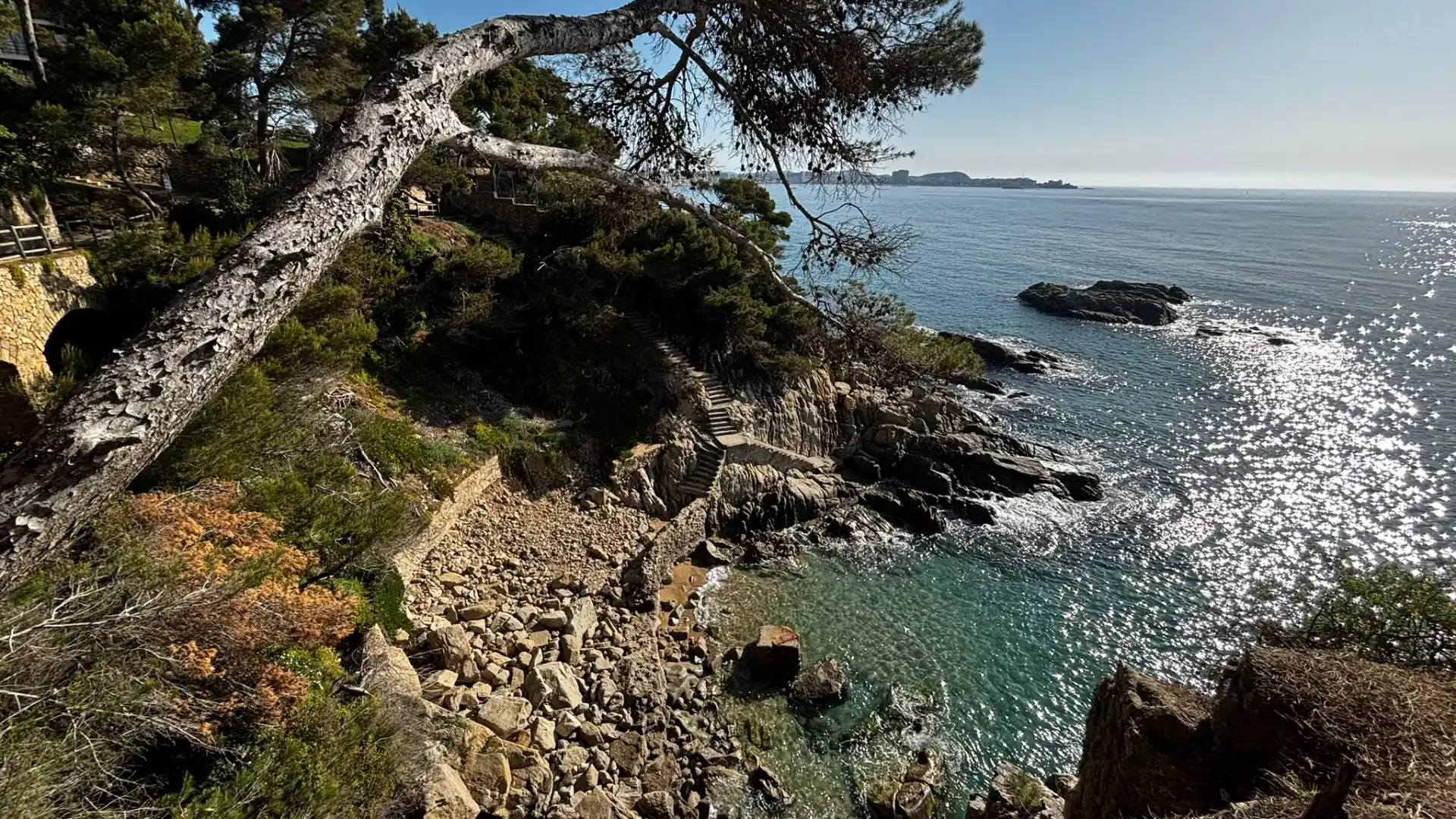 Außenansicht von Wohnungen zur Miete in Calonge i Sant Antoni mit Klimaanlage, Parkett und Terrasse