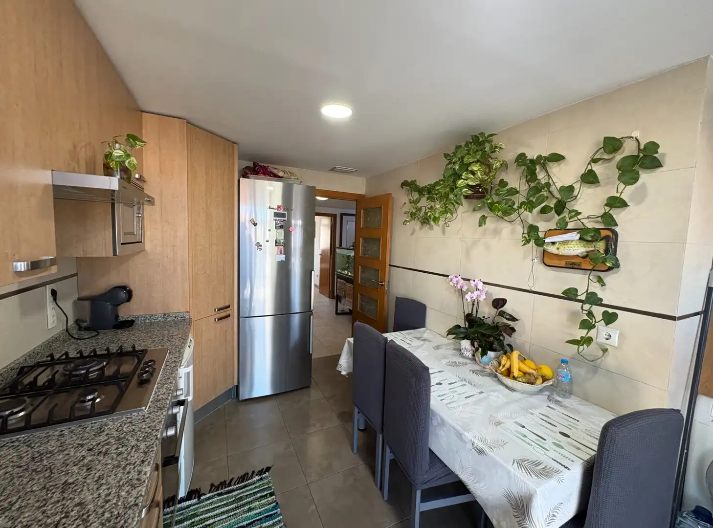 Cocina de Piso en venta en Castellón de la Plana / Castelló de la Plana con Aire acondicionado, Calefacción y Horno