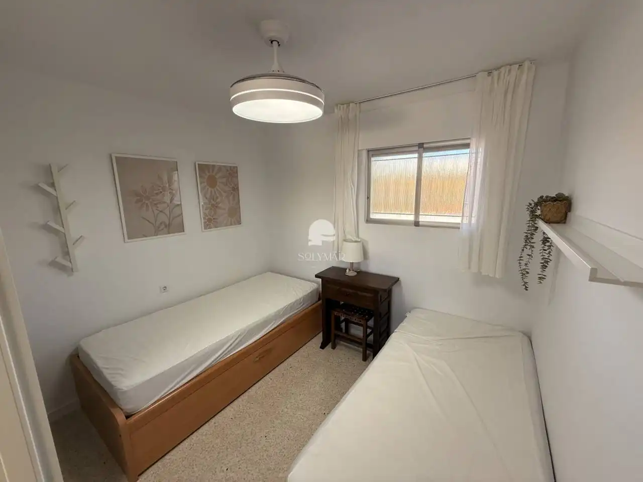 Schlafzimmer von Wohnung zur Miete in Vélez-Málaga mit Klimaanlage, Heizung und Terrasse