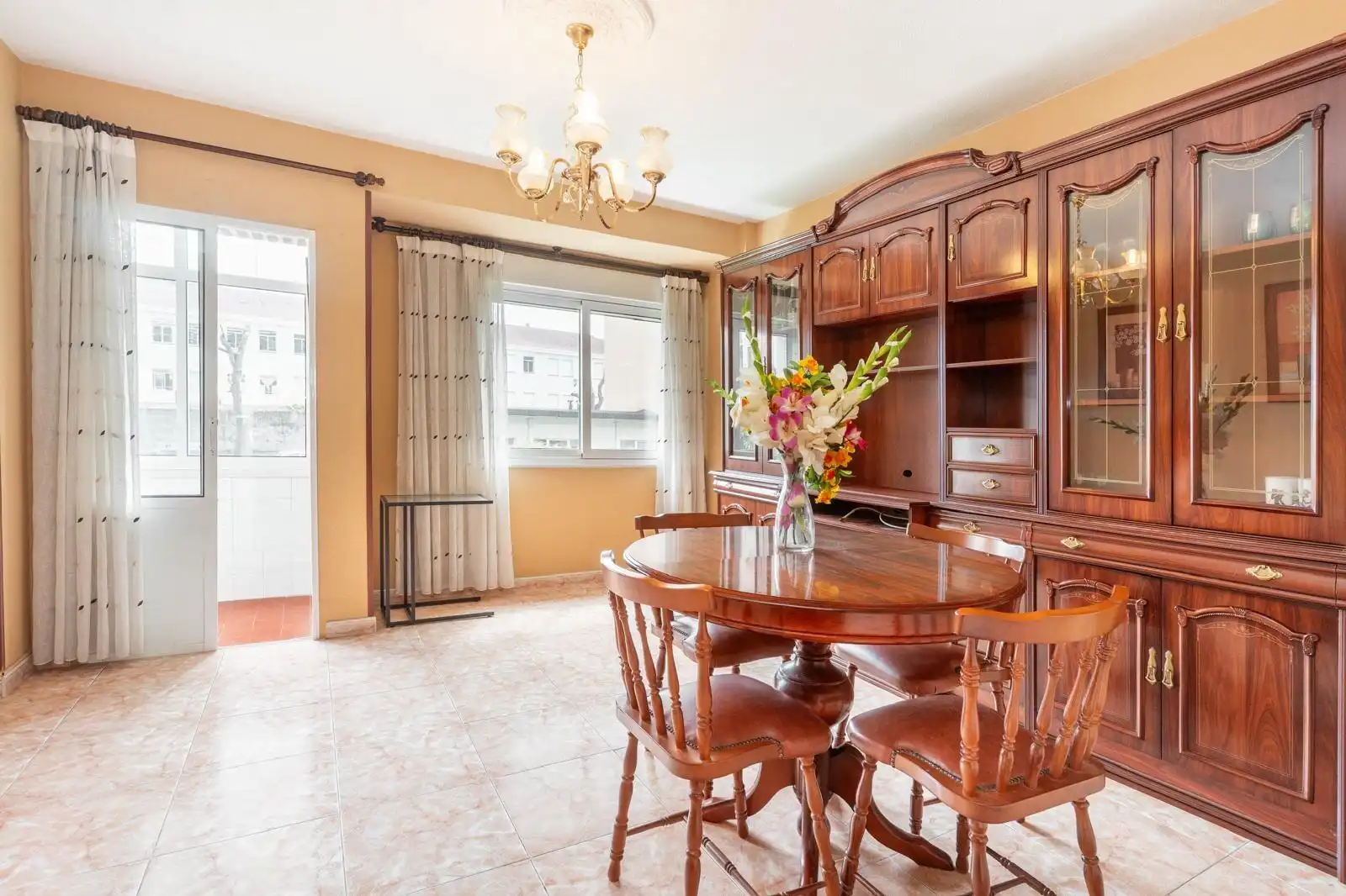 Esszimmer von Wohnung zum Verkauf in Gozón mit Heizung, Terrasse und Abstellraum