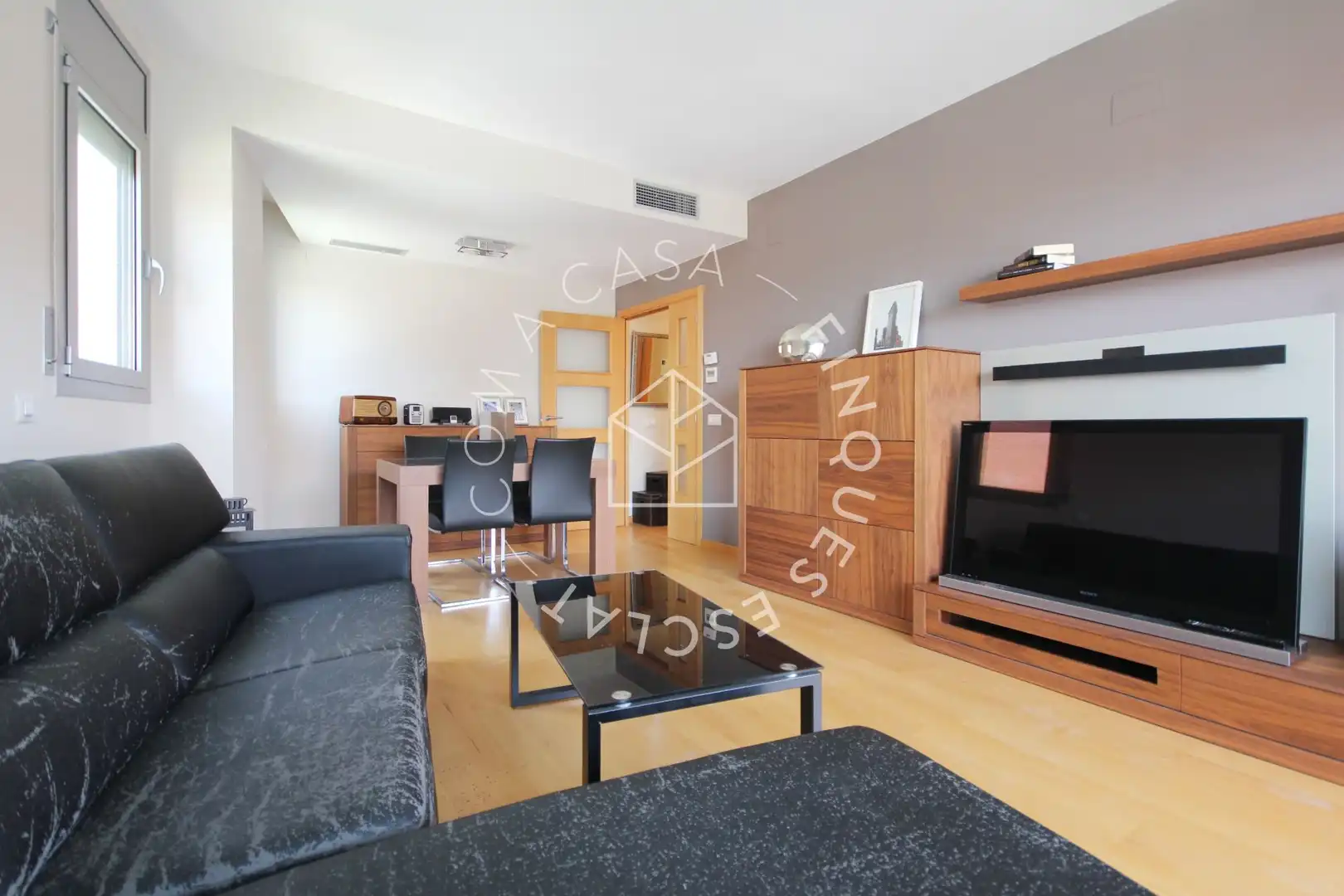 Sala d'estar de Apartament en venda en Gelida amb Aire condicionat i Traster