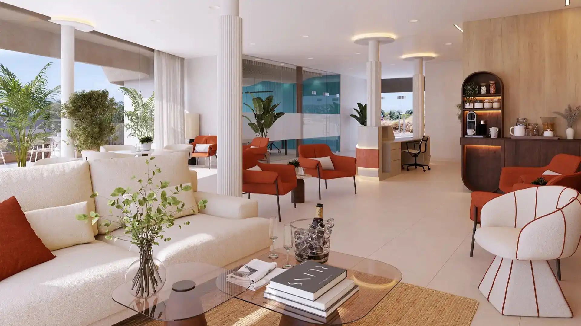 Living room of Apartments for sale in La Cala Mijas