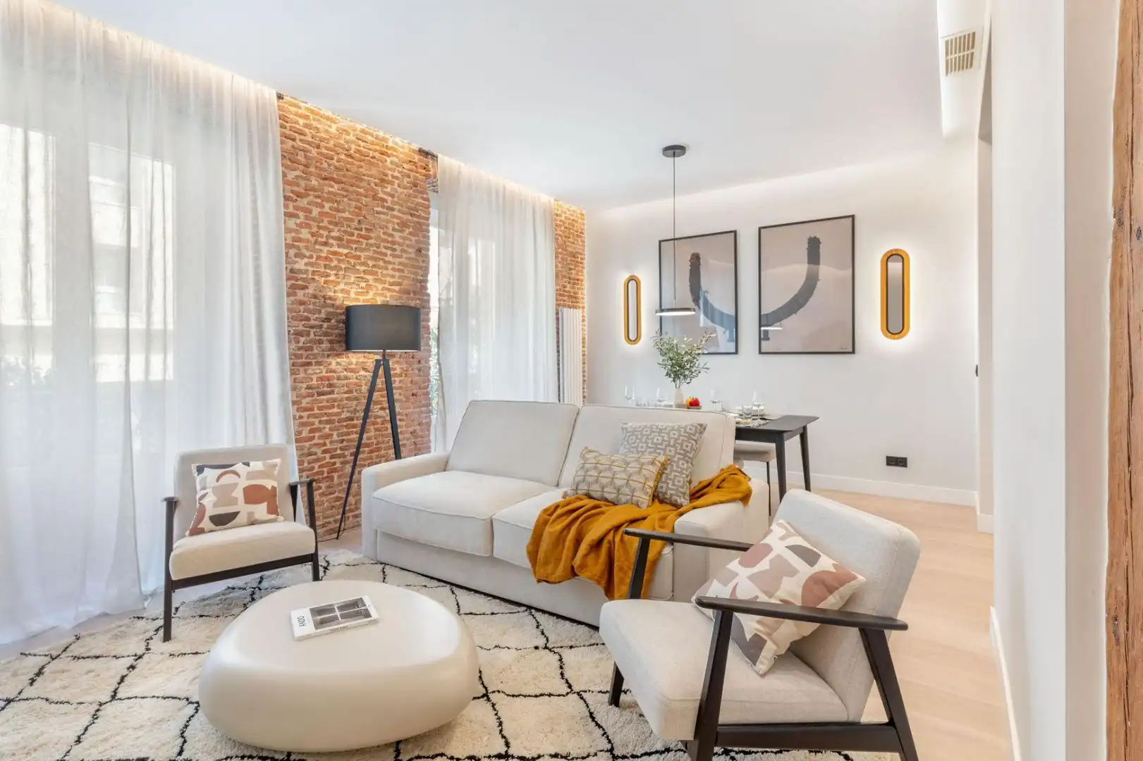 Sala de estar de Piso en venta en Madrid con Aire acondicionado y Calefacción