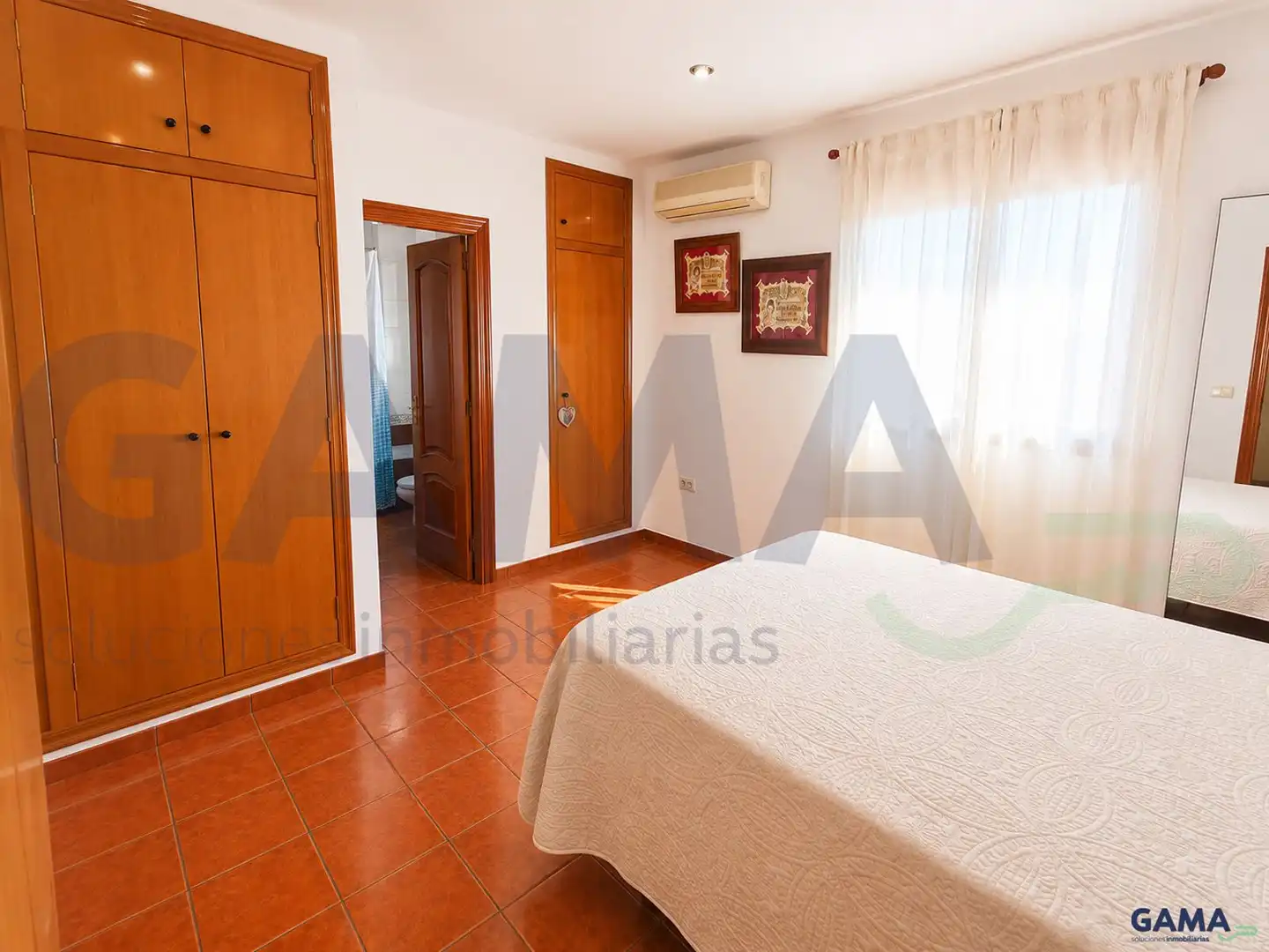 Habitación de Casa o chalet en venta en La Pobla Llarga con Aire acondicionado y Trastero