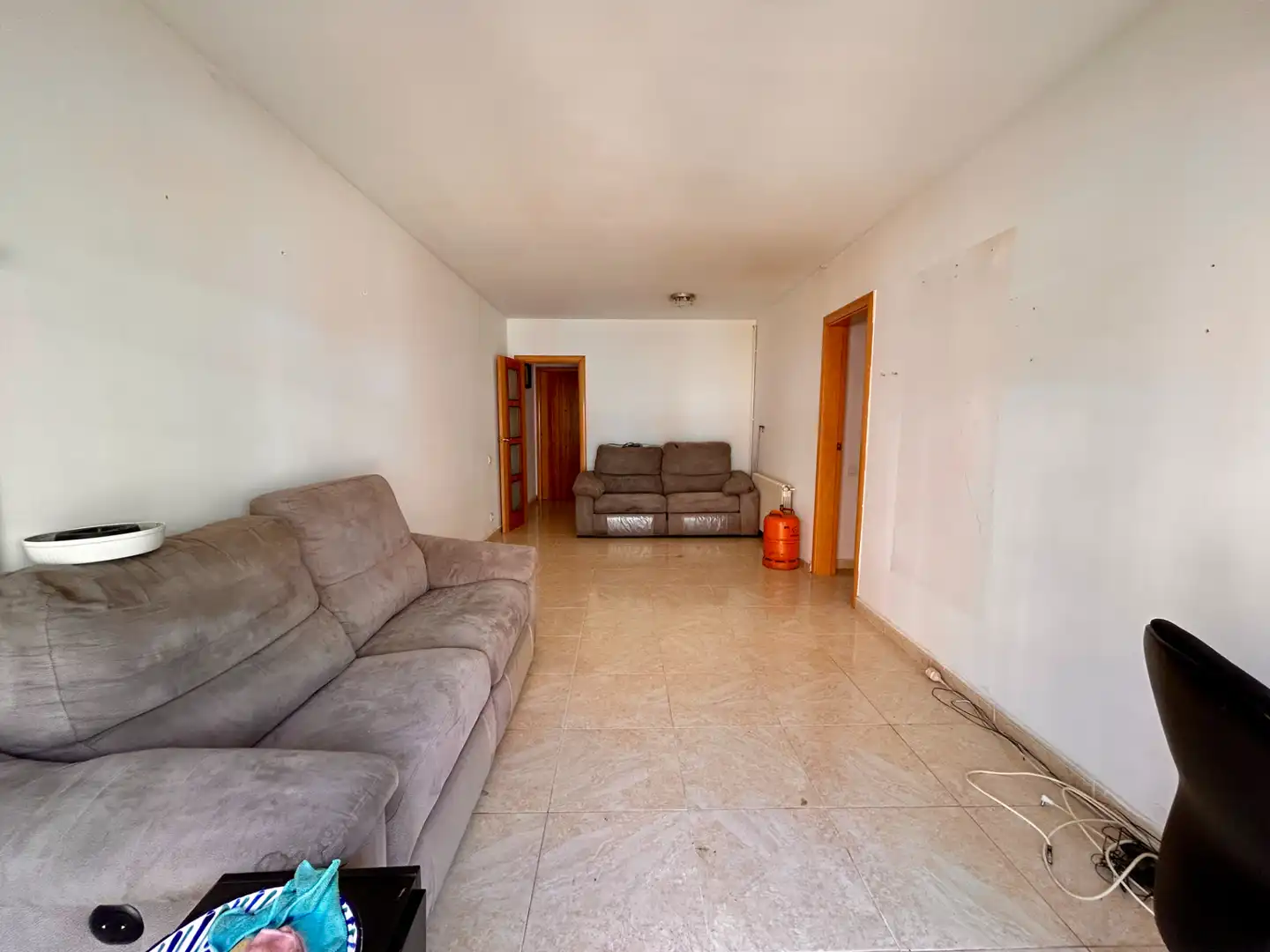 Sala de estar de Piso en venta en Mataró con Calefacción y Balcón