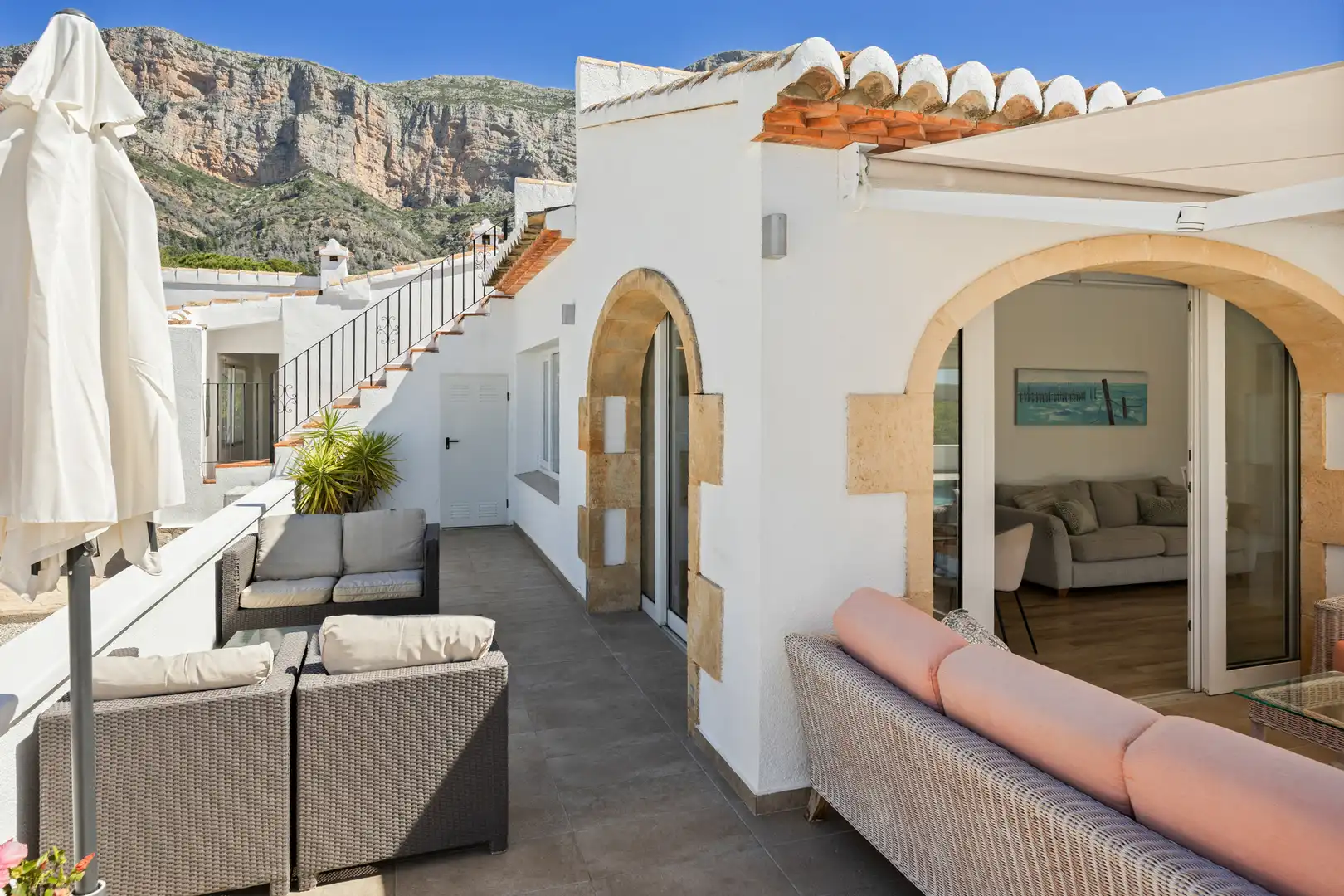 Terraza de Casa o chalet en venta en Jávea / Xàbia con Aire acondicionado