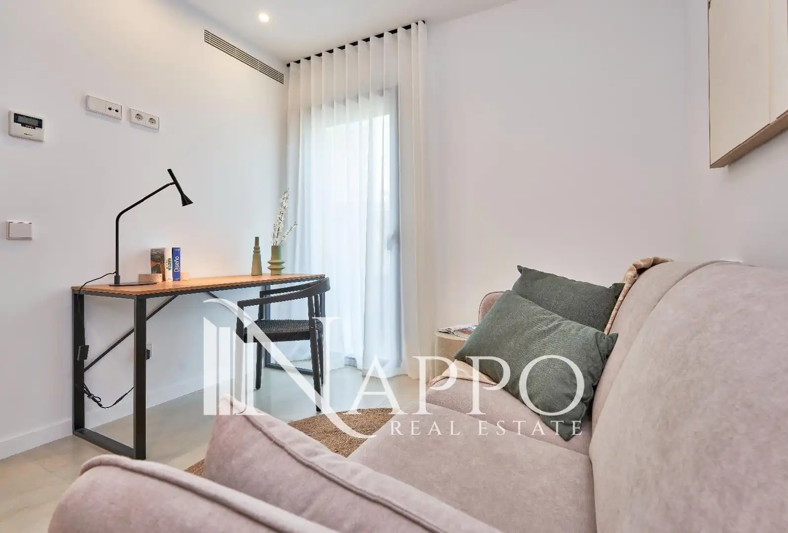 Schlafzimmer von Wohnung zum Verkauf in Andratx mit Klimaanlage, Heizung und Privatgarten