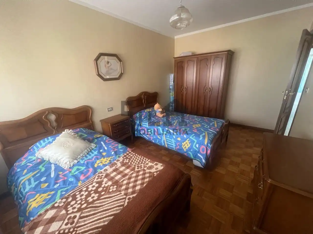 Bedroom of Flat for sale in O Carballiño    with Heating, Parquet flooring and Furnished