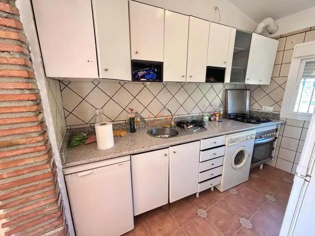 Kitchen of Houses for sale in El Borge  with Terrace and Swimming Pool