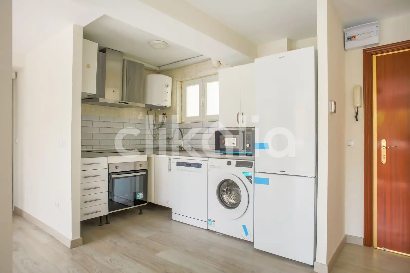 Cocina de Piso de alquiler en Alcalá de Henares con Aire acondicionado y Terraza
