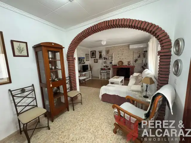 Living room of Houses for sale in Hornachuelos  with Air Conditioner and Swimming Pool