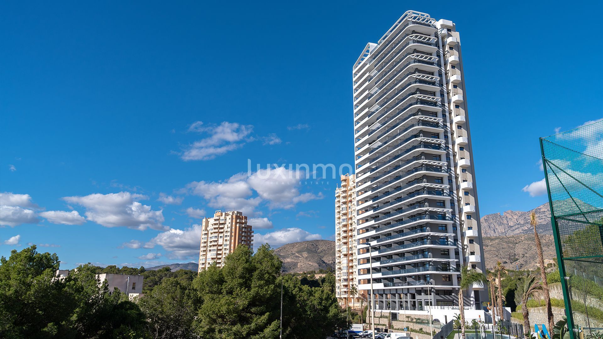 Exterior view of Flat for sale in Benidorm  with Air Conditioner, Heating and Private garden