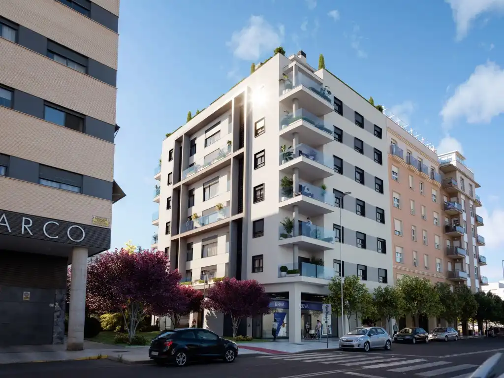 Vista exterior de Àtic en venda en Badajoz