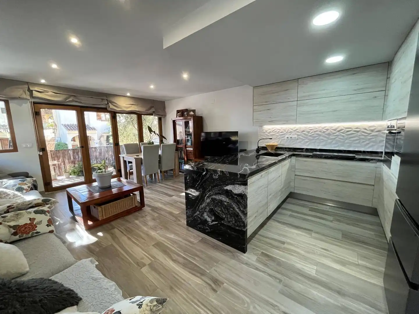 Kitchen of Houses for sale in Santa Pola  with Air Conditioner, Heating and Private garden
