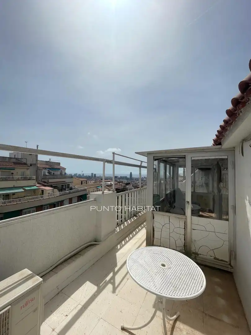 Terrasse von Dachboden zum Verkauf in Barcelona mit Terrasse