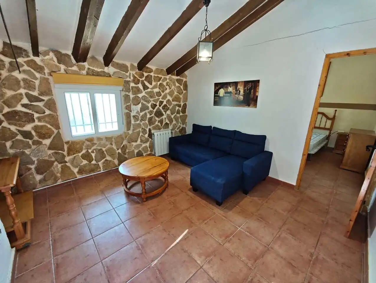 Sala de estar de Finca rústica en venta en Yecla con Aire acondicionado, Calefacción y Jardín privado