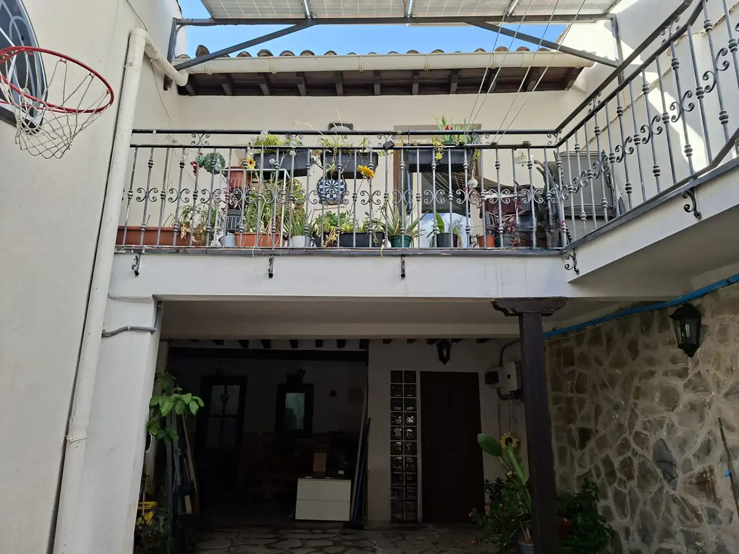 Balcony of Houses for sale in Chinchón  with Air Conditioner and Heating