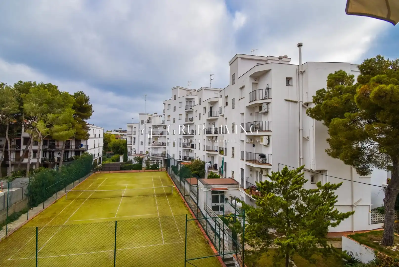 Vista exterior de Piso de alquiler en Sitges con Calefacción, Terraza y Amueblado