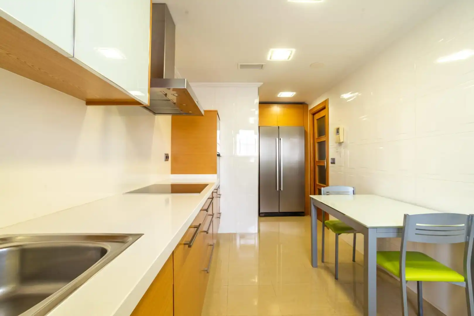 Kitchen of Flat for sale in Murcia  with Air Conditioner, Furnished and Balcony