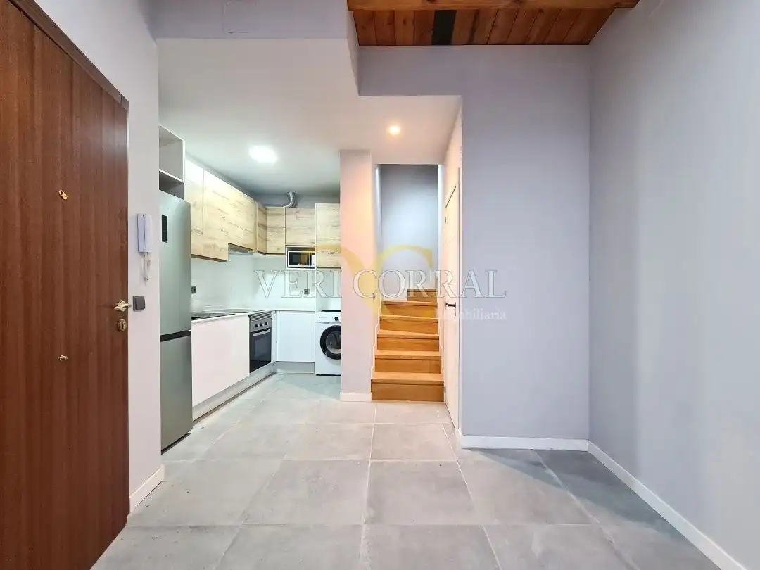 Kitchen of Flat for sale in Gijón   with Heating and Alarm