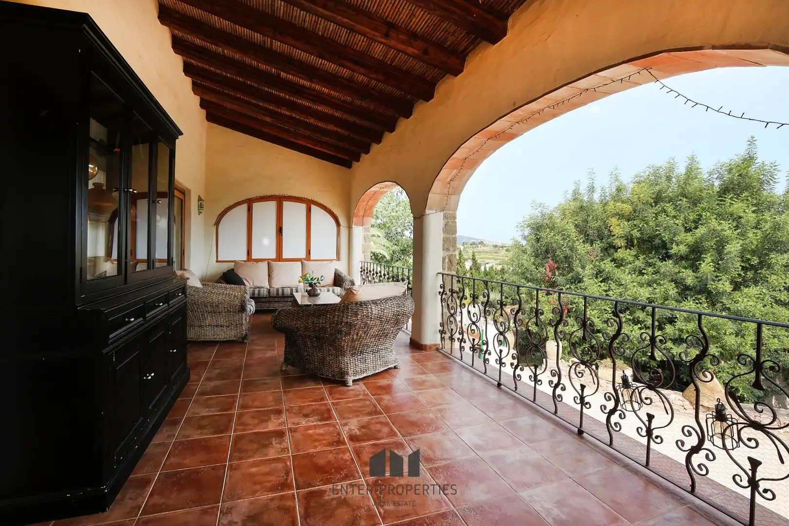 Terraza de Piso en venta en Benissa con Aire acondicionado, Calefacción y Piscina