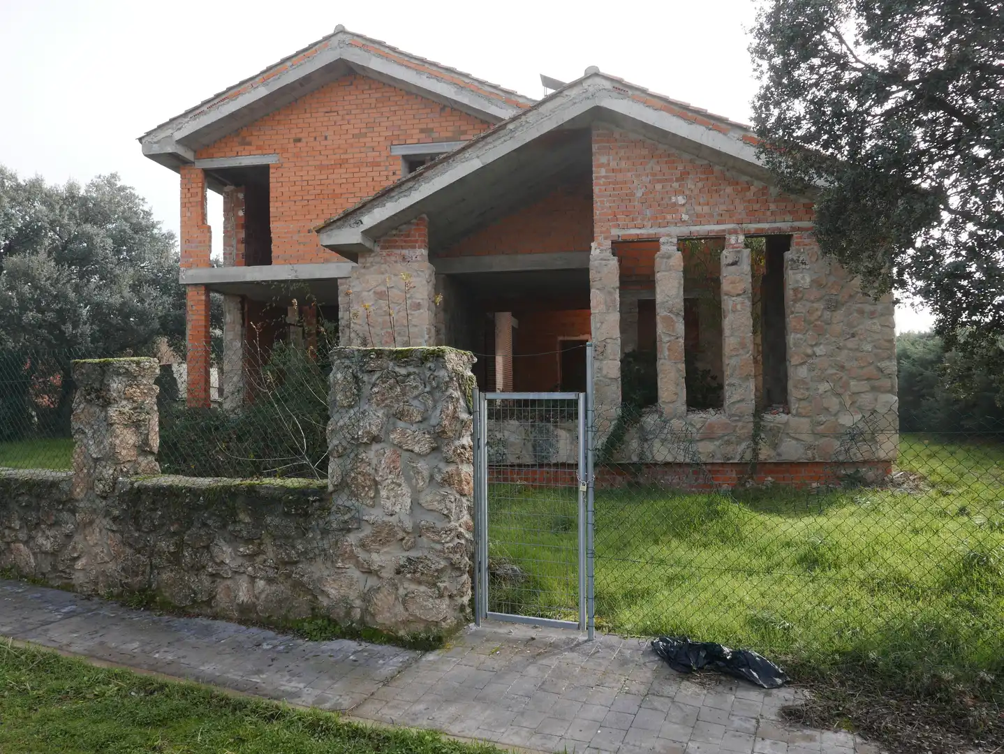 Vista exterior de Casa o chalet en venta en Navas de Riofrío