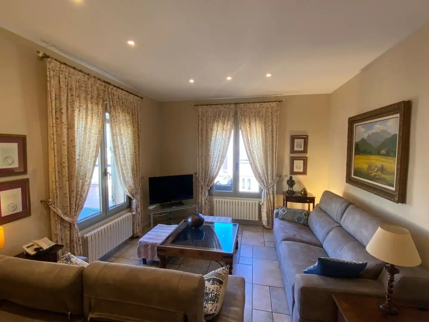 Living room of Houses for sale in Teià  with Heating, Terrace and Storage room