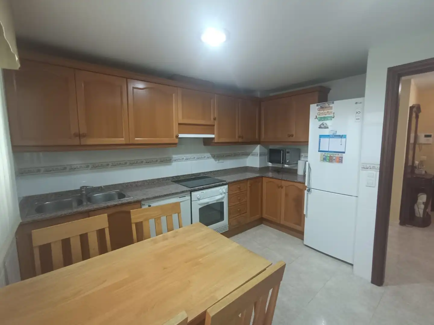 Küche von Wohnung zur Miete in Burriana / Borriana mit Klimaanlage, Heizung und Möbliert