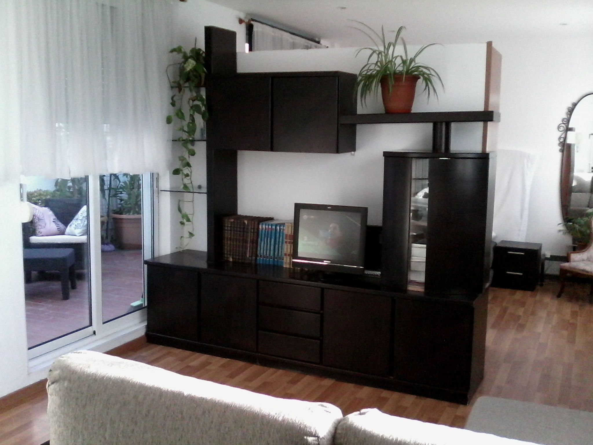 Living room of Flat for sale in Badalona  with Terrace and Balcony