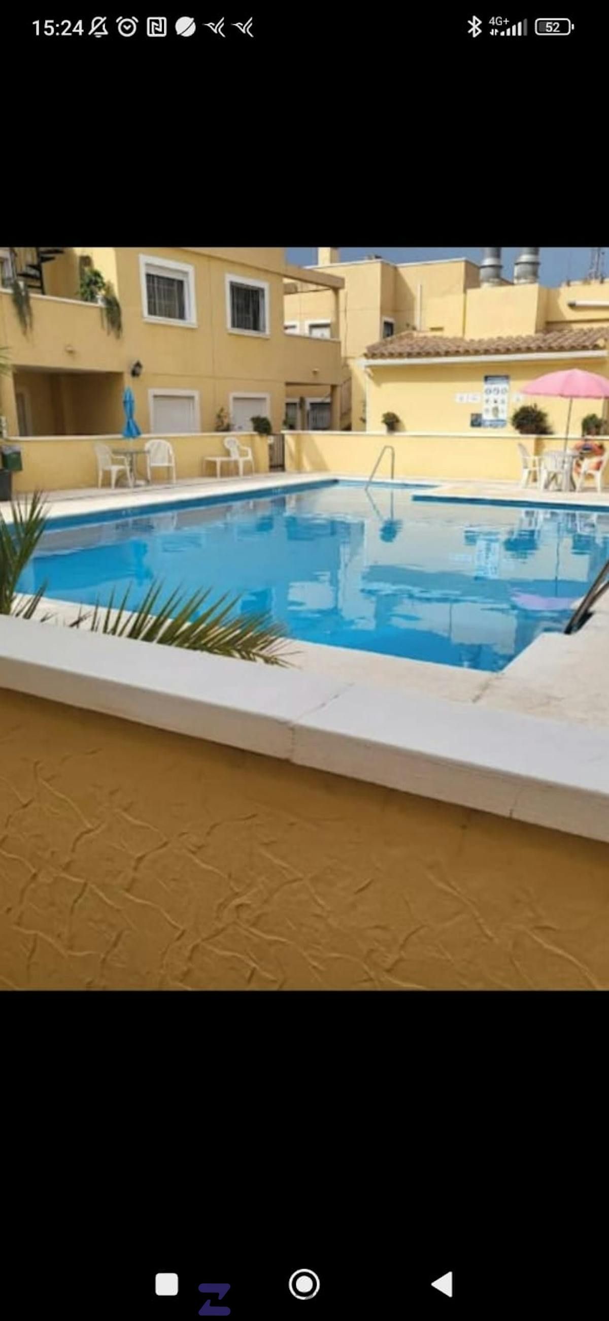 Piscina de Piso de alquiler en Cuevas del Almanzora con Aire acondicionado, Calefacción y Terraza