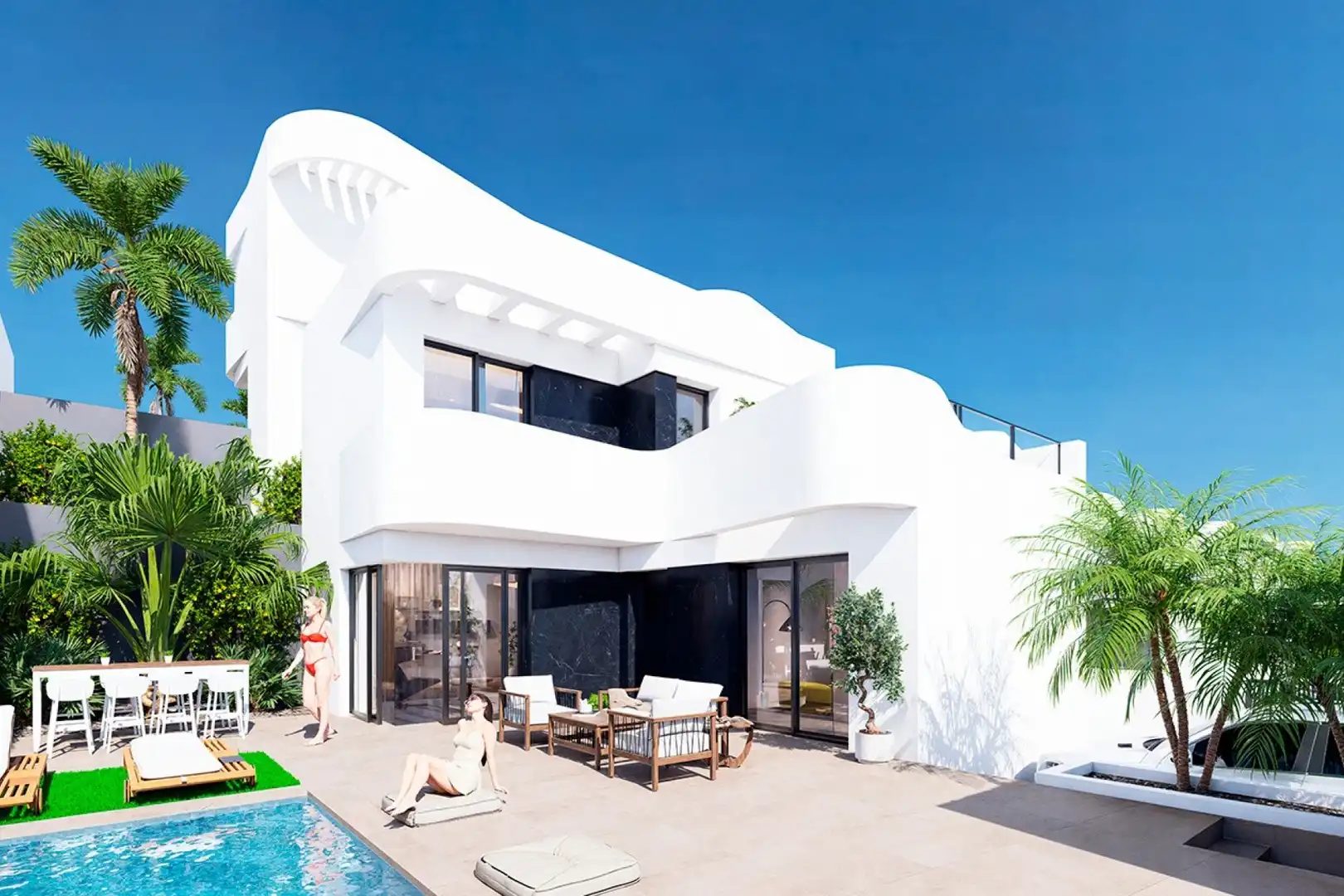 Chalet con piscina en venta en La Finca Golf Resort, imagen 16