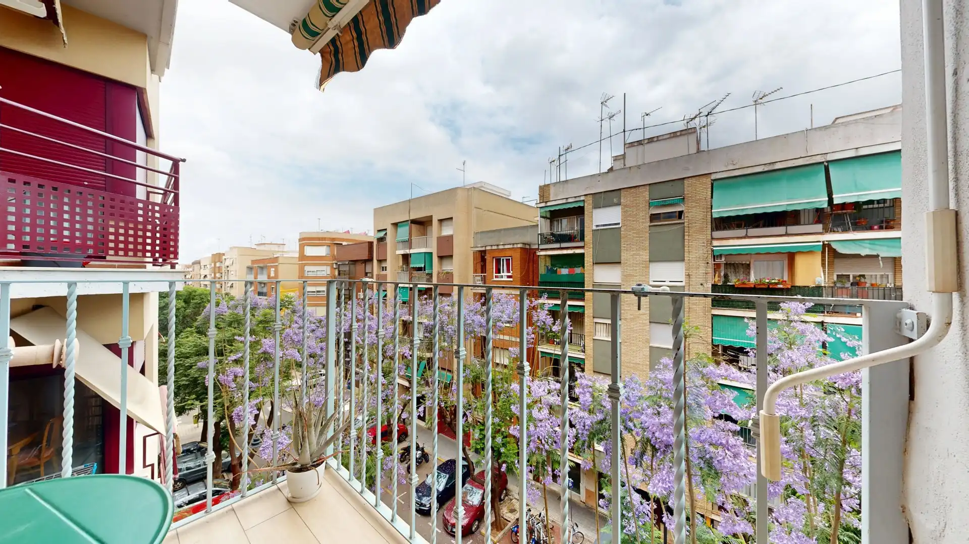 Terrasse von Wohnung zum Verkauf in Torrent mit Möbliert